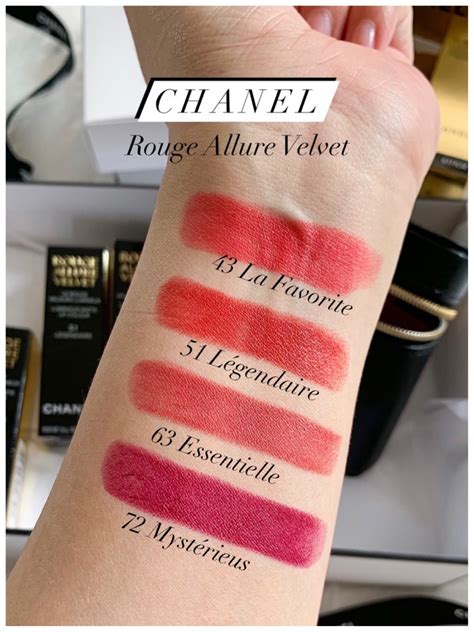 rossetti chanel 2018 allure velvet 40|Chanel rouge velvet reviews.